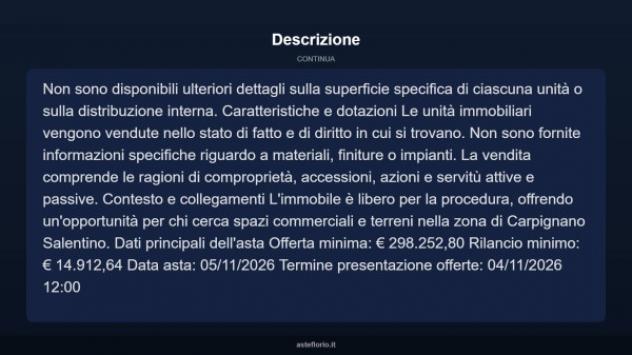 Immobile in asta di 150 m² in vendita a Carpignano Salentino - Foto 9