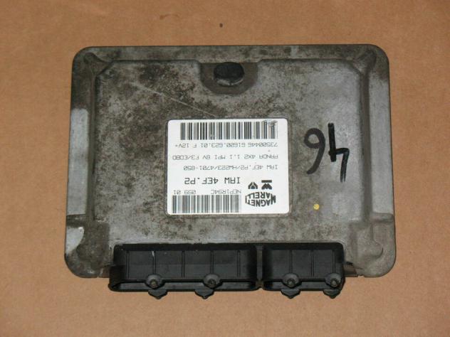 73500446 ECU FIAT PANDA 1.1 4X2 8V IAW 4EF.P2 HW223 4701-850 73500446
