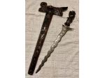 Pugnale Keris Kris Indonesiano Balinese del 1900