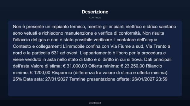 Immobile in asta di 42 m² in vendita a Palombara Sabina - Foto 5