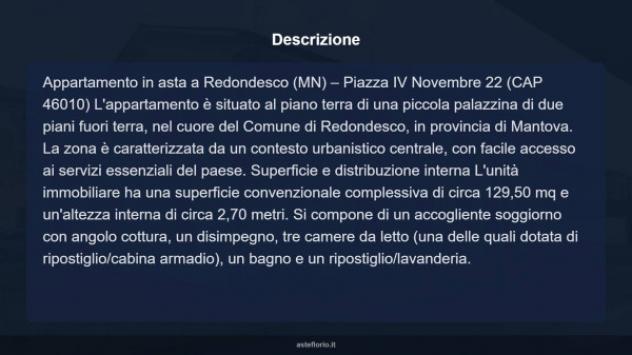 Immobile in asta di 129 m² con più di 5 locali in vendita a Redondesco - Foto 18