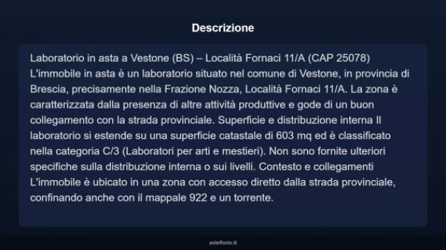 Immobile in asta di 603 m² in vendita a Vestone - Foto 3