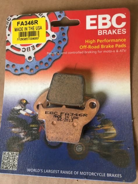 Pastiglie Freni Anteriori e Posteriori NUOVE HONDA CR 250 Cross 2003 - Foto 2