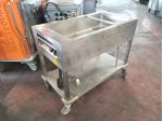 carrello termico bagnomaria self-service usato