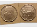 MONETA DA 50 CENTESIMI LEONI RIGATO DEL 1921 REGNO DI VITT. EMANUELE III° -