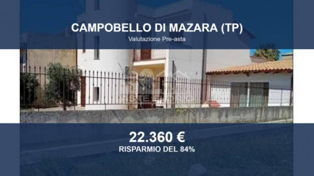 Immobile in asta di 243 m² in vendita a Campobello di Mazara
