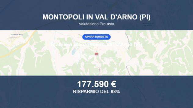 Immobile in asta di 655 m² in vendita a Montopoli in Val d'Arno