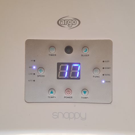 Condizionatore aria Argo mod. Snappy Monoblocco, pompa di calore, deumidificator - Foto 6
