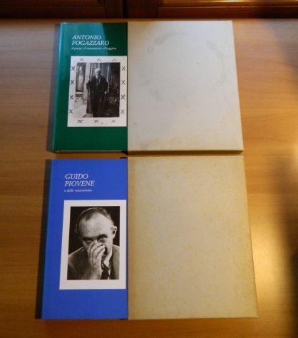 Due volumi Scrittori Vicentini: Guido Piovene, Antonio Fogazzaro