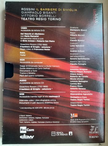 DVD musicale il Barbiere di Siviglia di Rossini - Foto 3