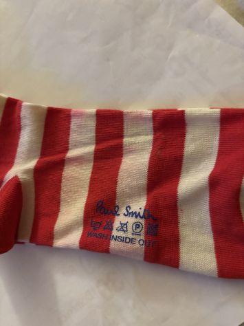 CALZE NUOVE DA UOMO FIRMATE ORIGINALI”PAUL SMITH”MADE IN ITALY TAGLIA UNICA - Foto 7