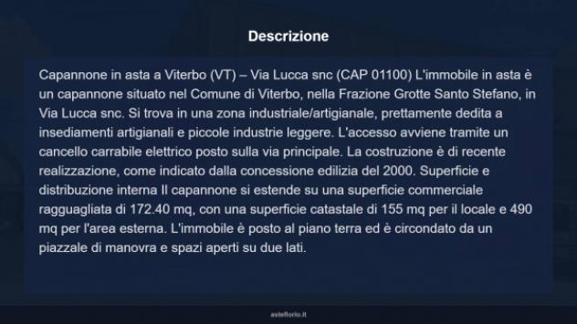Immobile in asta di 155 m² in vendita a Viterbo - Foto 9