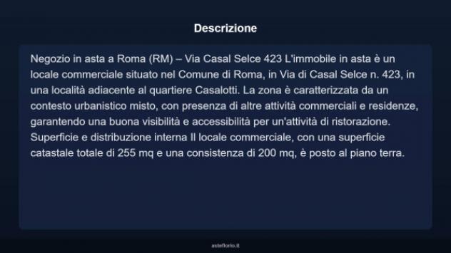 Immobile in asta di 255 m² in vendita a Roma - Foto 3