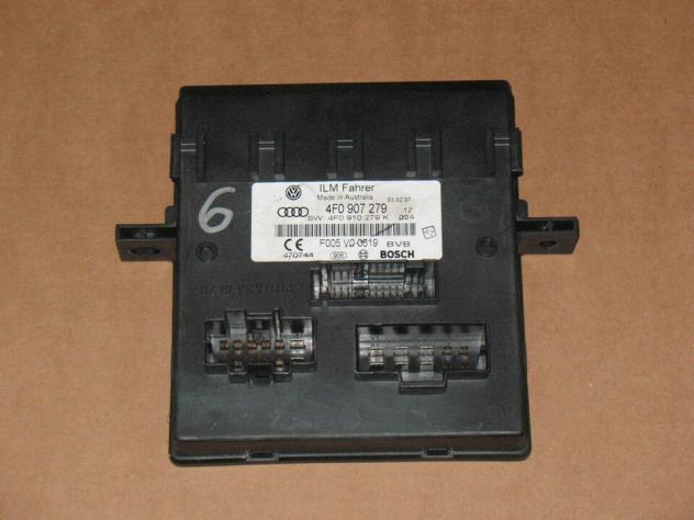 4F0907279K ECU COMFORT AUDI A6 4F0907279 4F0907279K F005V00619