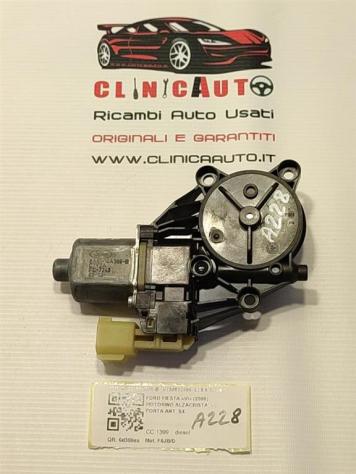 MOTORINO ALZAVETRO ANTERIORE SINISTRO FORD Fiesta 6° Serie 8A61-14A389-B 0130822404 (0817) - Foto 3