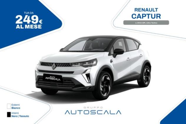 RENAULT Captur 1.2 ECO-GPL 120cv Techno rif. 24227579