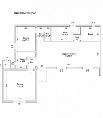 Viareggina in vendita a San Giuliano Terme 120 mq Rif: 1424753 - Foto 3