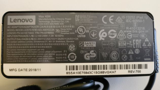 Alimentatore PC Lenovo - Foto 3