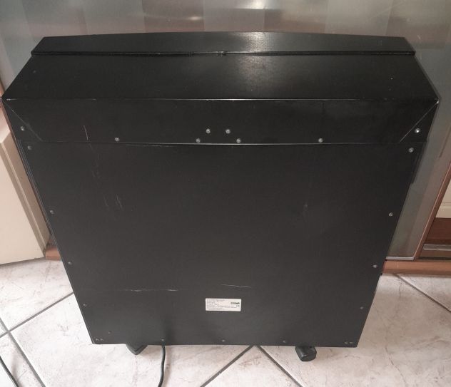 Stufa Caminetto Elettrico Portatile con ruote della Electric Fireplace kh 1117 - Foto 3