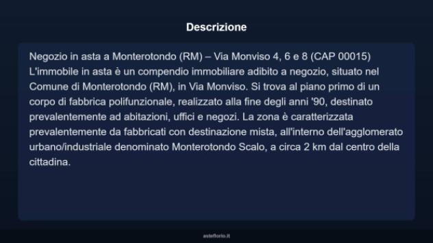 Immobile in asta di 1178 m² in vendita a Monterotondo - Foto 3