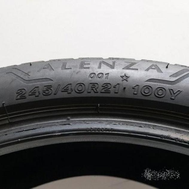 4 gomme 245 40 21 bridgestone rft a20134 - Foto 7