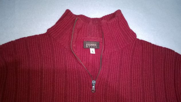 Maglione Gianfranco ferre taglia L Slim - Foto 2