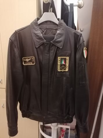 Giubbotto Frecce tricolori vera pelle - Foto 3