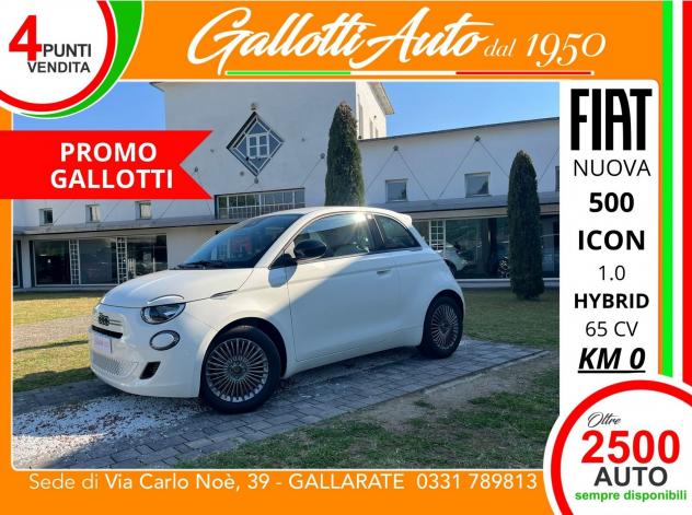 FIAT 500 500 1.0 hybrid Icon - PROMO GALLOTTI
