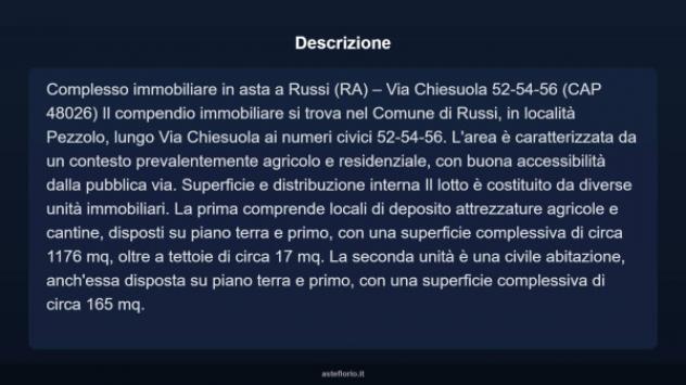 Immobile in asta di 1176 m² in vendita a Russi - Foto 9