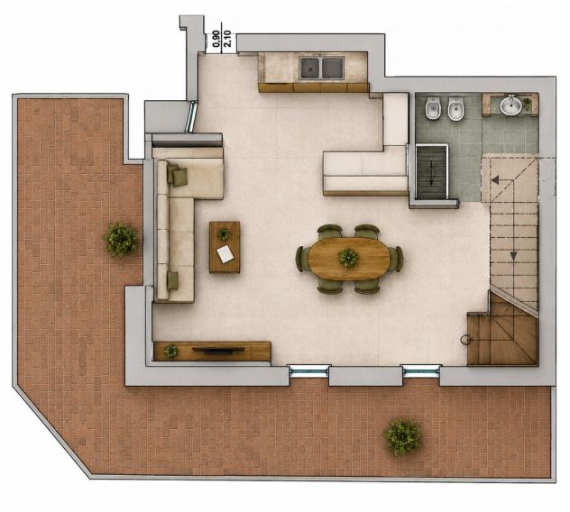 Appartamento 4 locali - Rif. 2483