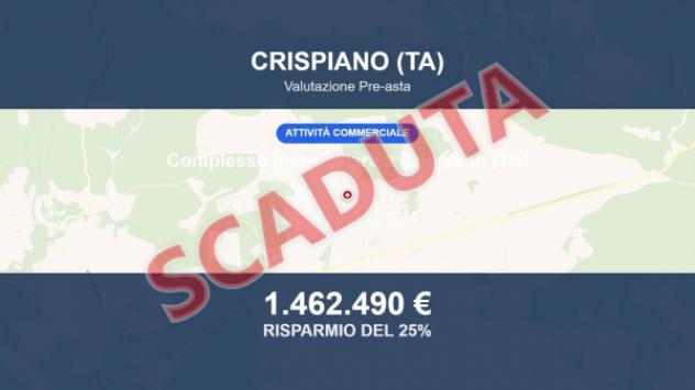 Immobile in asta di 959679 m² in vendita a Crispiano