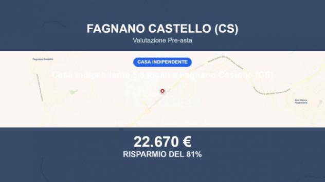 Immobile in asta di 156 m² in vendita a Fagnano Castello