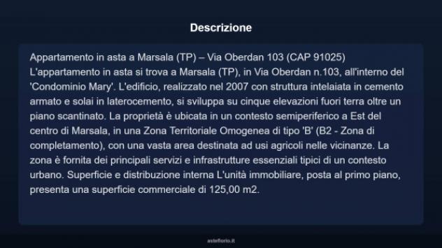 Immobile in asta di 125 m² in vendita a Marsala - Foto 4