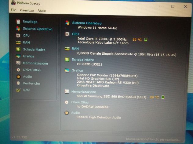 NOTEBOOK HP 15-BS030NL CORE I5+8GB+5600SSD+2GB VIDEO+WINDOWS 11 - Foto 8