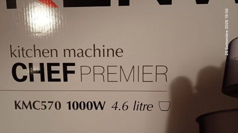Kenwood KMC570 Chef Premier Impastatrice Planetaria MAI USATA - Foto 4