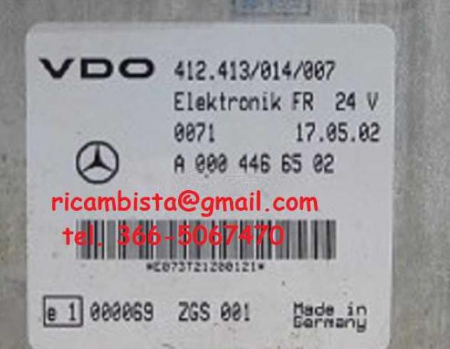 A0004466502 Mercedes-Benz Atego 815 FR centralina motore - Foto 2