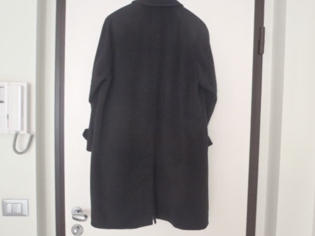 Cappotto uomo lana nero - Foto 10
