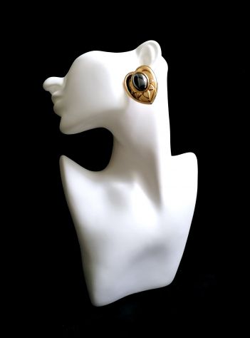 BELLISSIMI ORECCHINI A PERNO IN ARGENTO DORATO E EMATITE, MODELLO ESCLUSIVO. - Foto 7