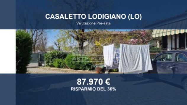 Immobile in asta di 121 m² con più di 5 locali e box auto doppio in vendita a Casaletto Lodigiano
