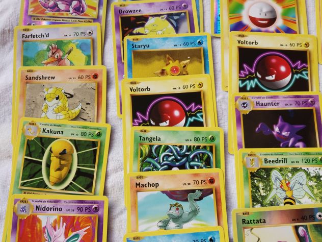 Carte gioco Pokemon holo, reverse, rare a scelta - Foto 3