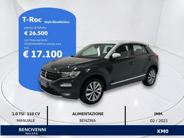 Volkswagen T-Roc 1.0 TSI Style BlueMotion Technology