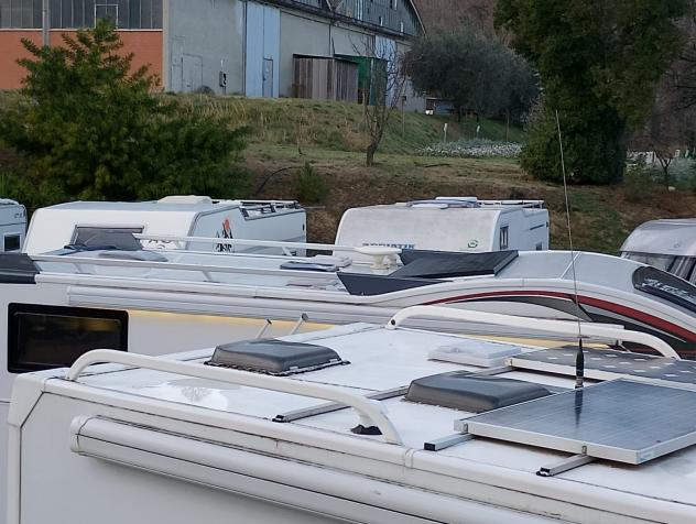 CAMPER ROLLER TEAM DUCATO SEMINTEGRALE BASCULANTE MATRIMONIALE GARAGE LETTI GEMELLI CLIMATIZZATORE FOTOVOLTAICO GENERALI USATI 536 - Foto 6