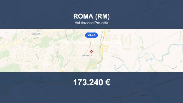 Immobile in asta di 75 m², box auto in vendita a Roma