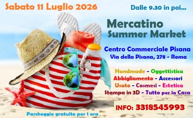 11/07 :Mercatino "Summer Market"