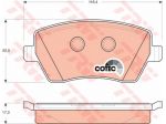 Trw Pattini Freno Nissan Micra (K129)-Clio Iii (05-) Gdb3332