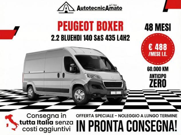 PEUGEOT Boxer 2.2 BlueHDi 140 S&amp;S 435 L4H2 rif. 23084417
