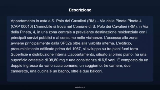Immobile in asta di 98 m² in vendita a San Polo dei Cavalieri - Foto 3