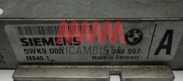5WK9003 BMW E36 320i 2.0 centralina motore Bosch - Foto 2