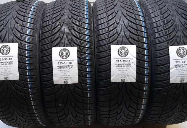 4 GOMME 225 55 18 NANKANG A56647