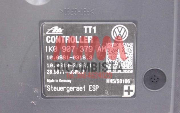 1K0907379AM Volkswagen Golf centralina gruppo pompa ABS